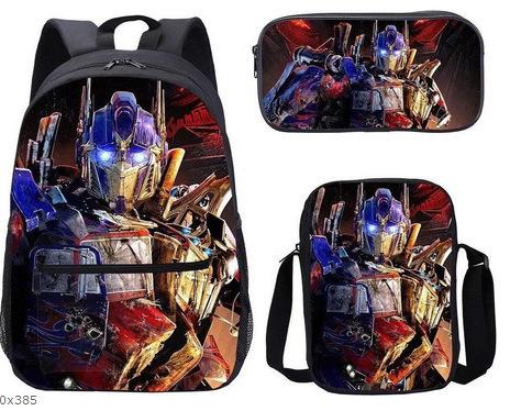 Backpack 17-Inch Student Schoolbag Set 3D Digital Printing Schoolbag To Make