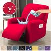 Waterproof Recliner Sofa Cover Non-slip Milk Silk Sofa Covers For Living Room Single Sofa Chair Couch Cover Armchair Covers Home