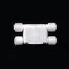 Fit 1/4" OD Tube Auto Shut Off 4 Way Valve Quick Fitting Connection Aquarium RO Water Filter Reverse Osmosis System