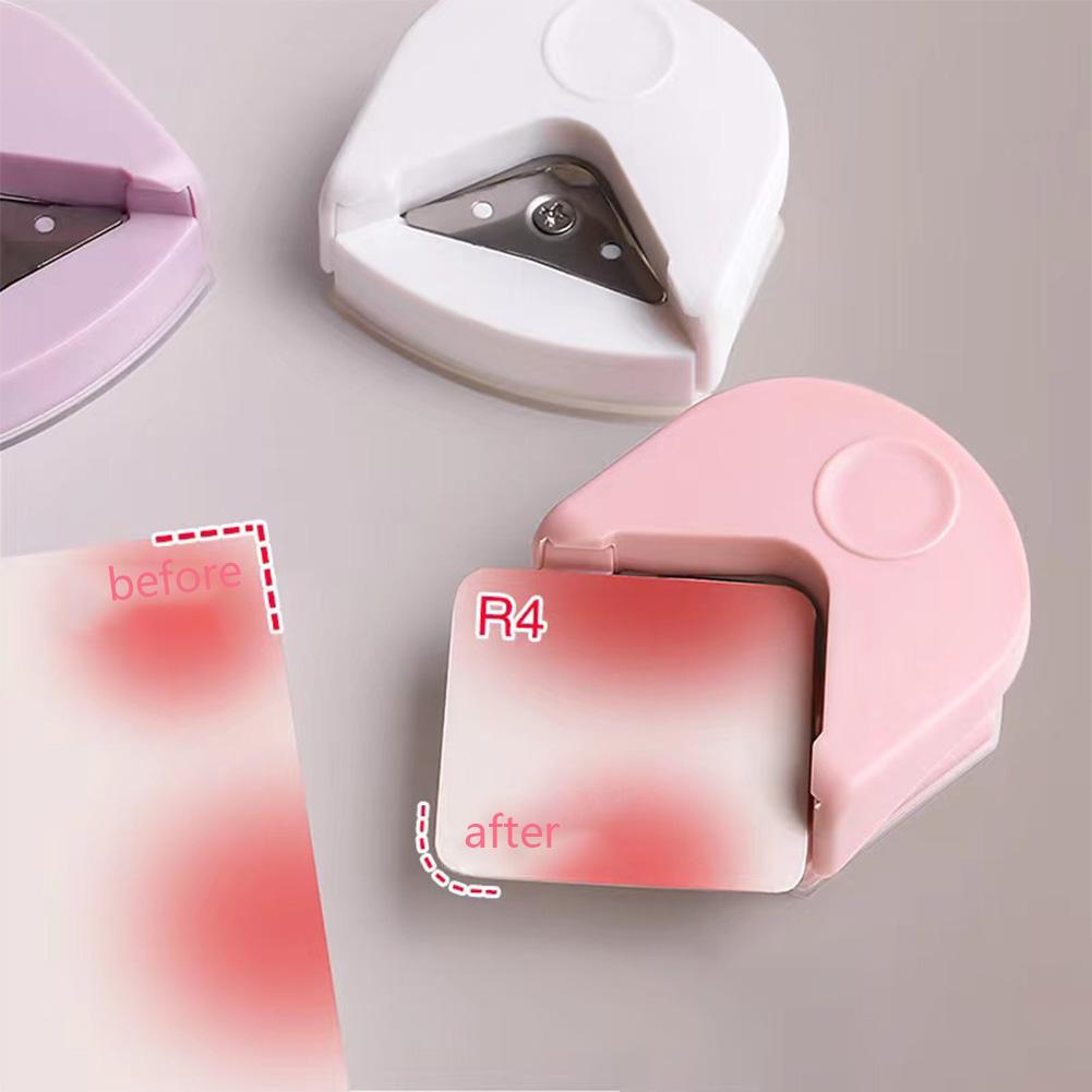 1Pcs R4 Corner Rounder Paper Cutter Paper Corner Edge Cutting Circle Shape Trimmer Papers Photos Card Circles Corner Cutter
