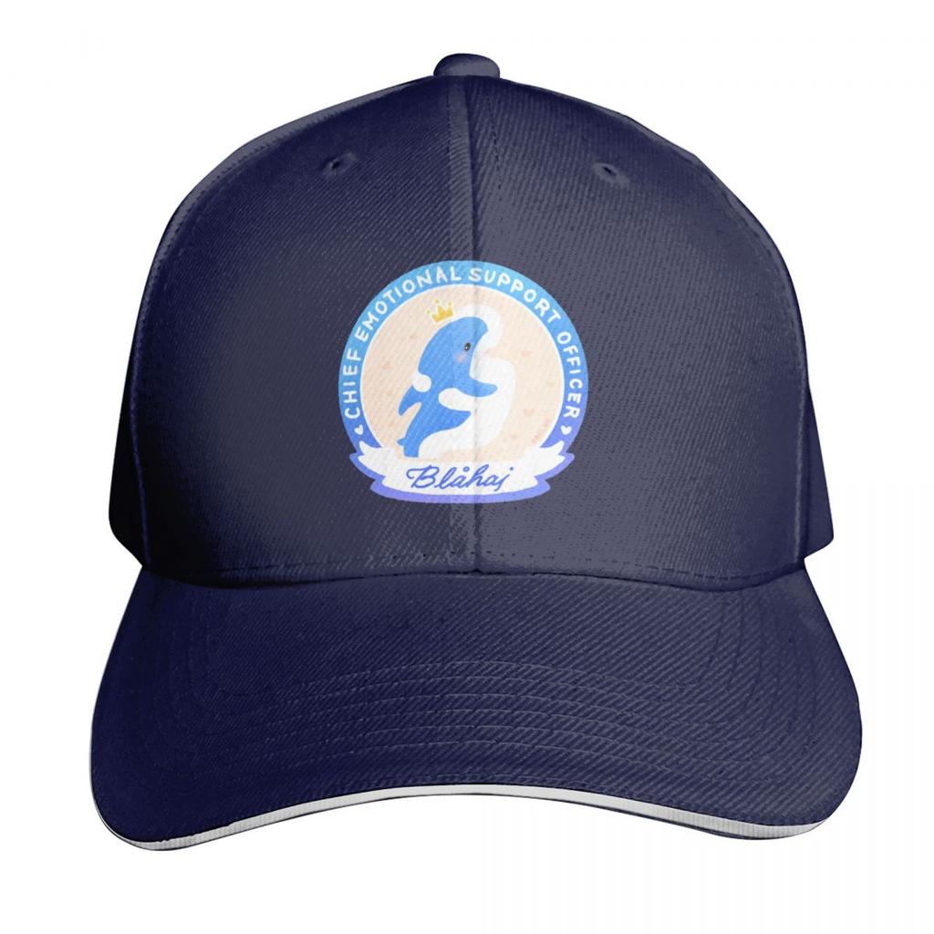 Blahaj Chief Emotional Support Officer Badge Baseball Cap F Golf Hat Unisex Beach Outing Vintage Unisexs Luxury Womens