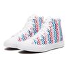Converse VLTG Chuck Taylor All Star High Top Kids Canvas Shoes White Multicolor Stripes Teenagers 667192F