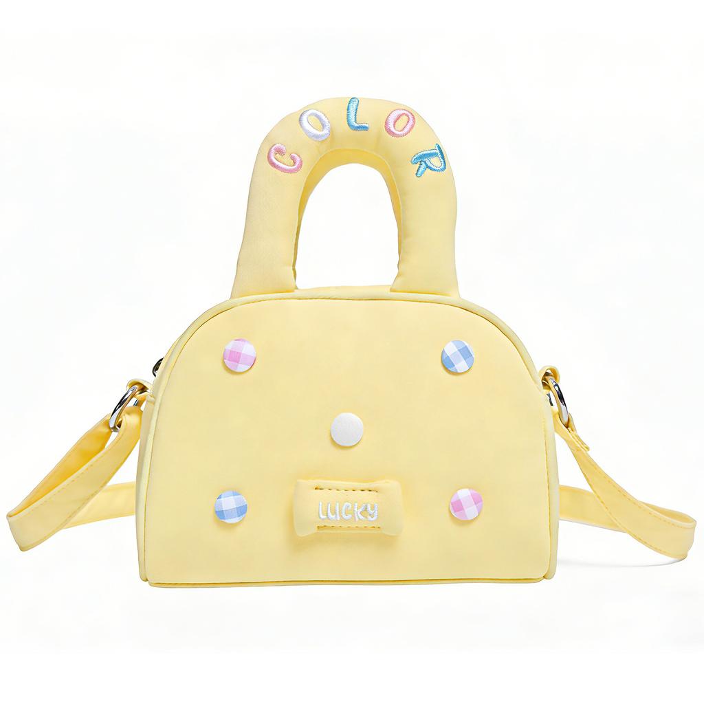 Handheld Small Bag - Exquisite Women's Casual Tote Bag with Shoulder Strap, Korean-style Checkered Bag