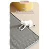 Cat Litter Mat 2-Layer Design Premium Sand Trapping Technology Waterproof Base Non-Slip Pet Floor Protector for Indoor Kittens