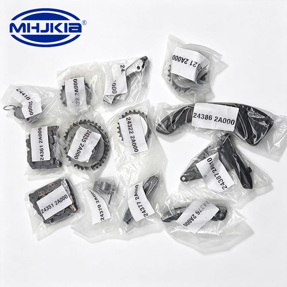 Diesel Engine Parts Timing Chain Kit Fit For Hyundai Elantra Accent Getz I20 I30 Matrix 1.4 1.5 1.6 1.7 CRDI D4FA 24351-2A001