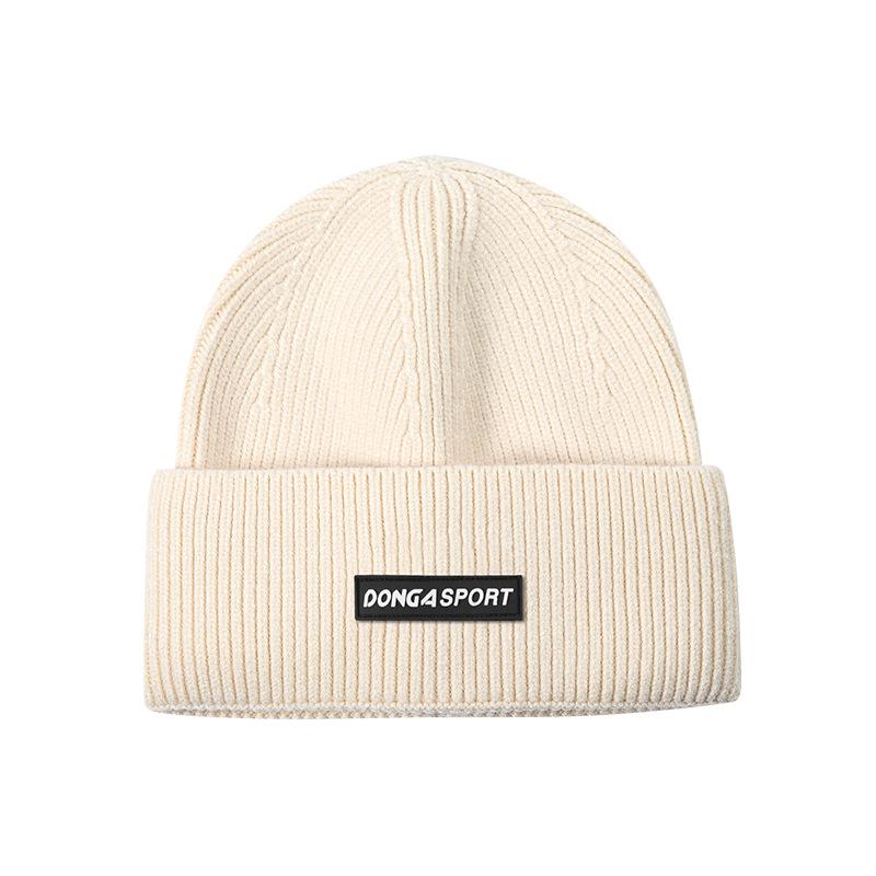 High-quality winter trendy brand big head circumference knitted hat bag head cold hat warm wool hat female winter shows small face