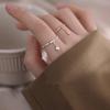 Versatile Fringe Chain Beaded Adjustable Ring for Women