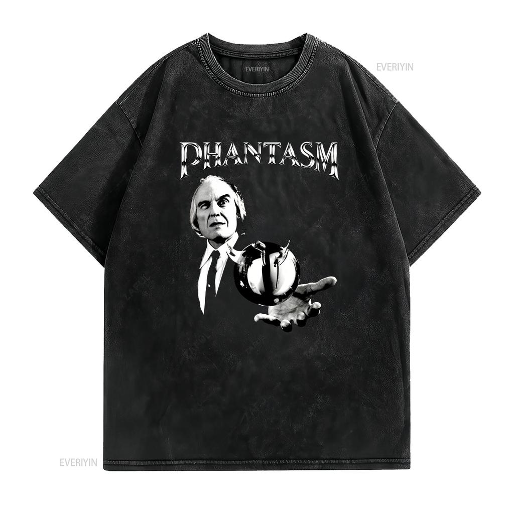Phantasm T Shirt Tall Unisex Horror Movie Films New Size Xl Vintage Washed Slightly Homme Comfortable Graphic Designer Clothes