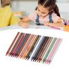 24 Colors Pencil Set Oil Based Pigment Woodless Colorful Pencils for Drawing Blending Layering Adults Students