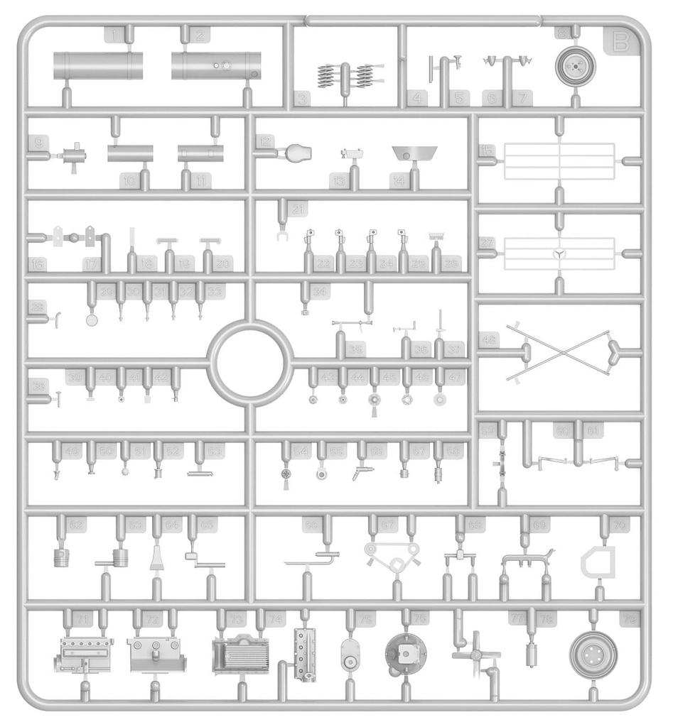 Miniart Scale Type 170V LIFERWAGEN Plastic Model MA38040 1/35
