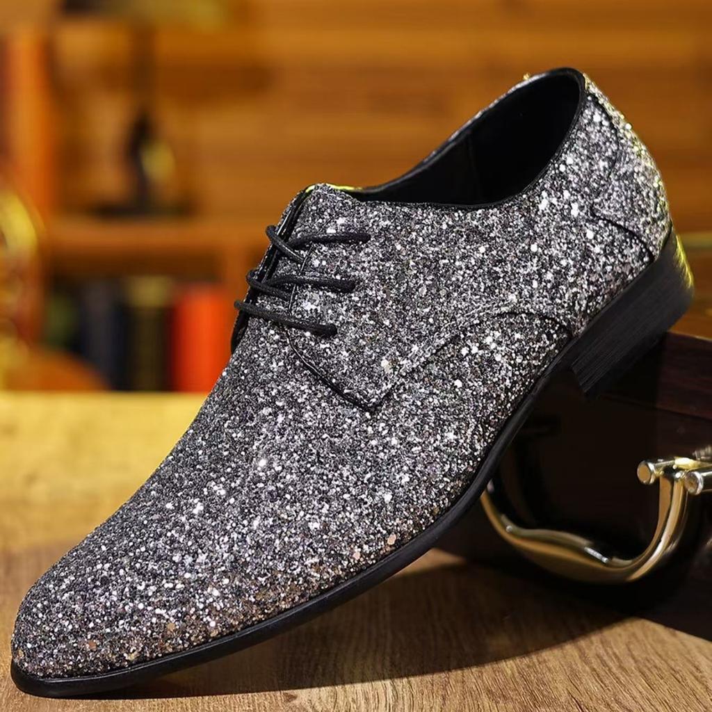 Scarpe da uomo stile britannico scarpe in pelle a punta scarpe business casual taglia grande 39-48 Scarpe in pelle