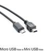 Micro-USB-Stecker auf Mini-USB-Stecker Datenadapter Konverterkabel Schnur