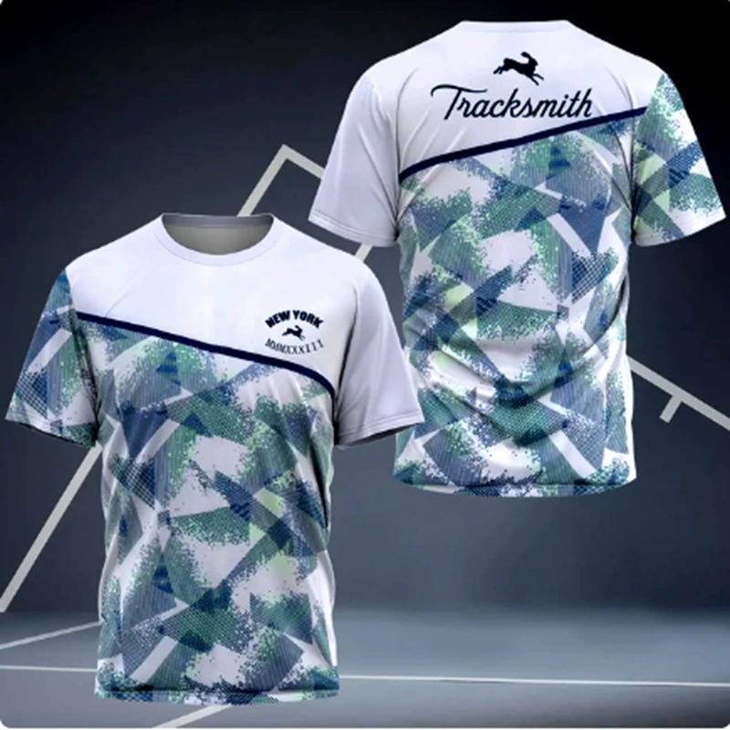 3D Digital Printing T-Shirt Teen Men's Short Sleeve Top Versatile Breathable