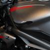 Motorcycle Carbon Fiber Fuel Tank Tail Protection Trim for Triumph Daytona 675R 2013-2016 Street Triple 765 2017-2022