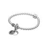 Deep Blue Night Sky Star And Moon Bracelet Women Bracelet Silver ZT-0017
