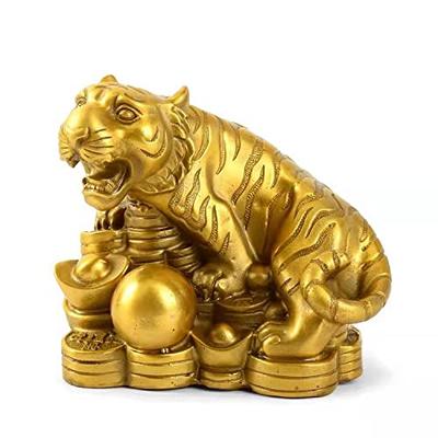 DOUKI YA Tigre da Sorte, Amuleto Tigre Feng Shui, Amuleto, Talismã da Sorte, Traz Boa Sorte, Protege Contra o Mal, Signo do Zodíaco