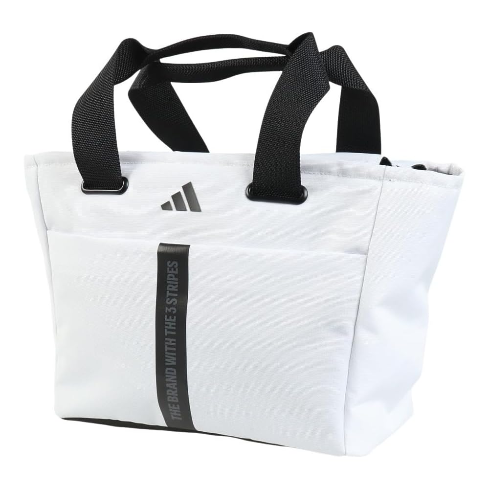 [adidas] Wording Round Tote Bag White NS