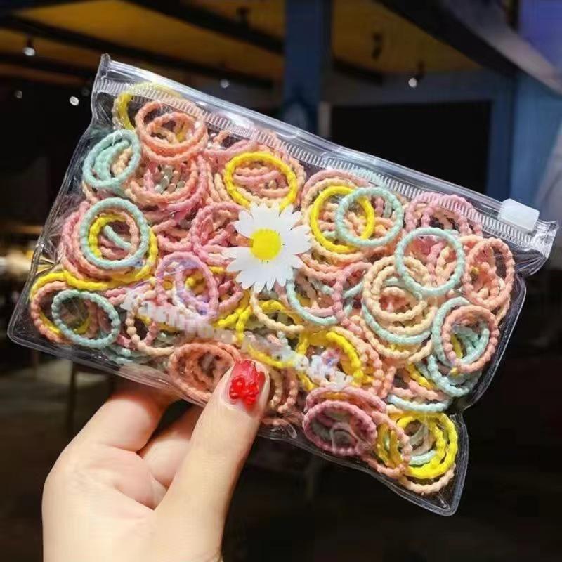 Gentle Baby Hair Elastic Band - Soft, Non-Pulling Rubber Bands for Children's Hair & Baby Headbands