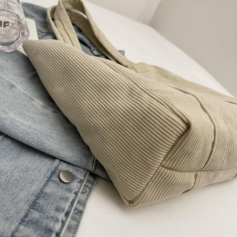 Τσάντα Κοτλέ Γυναικεία Τσάντα ώμου Τσάντα Tote