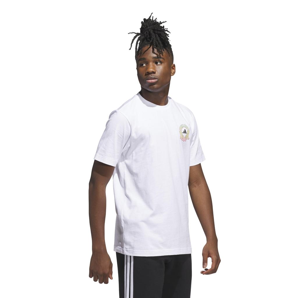 Adidas Kurzarm 90er City JVH74 Weißes T-Shirt Herren (JN2509)