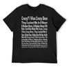 Crazy_ I Was Crazy Once Meme Funny Trending Meme T-Shirt Louboutins Boys Animal Print Summer 2025 Men T Shirts
