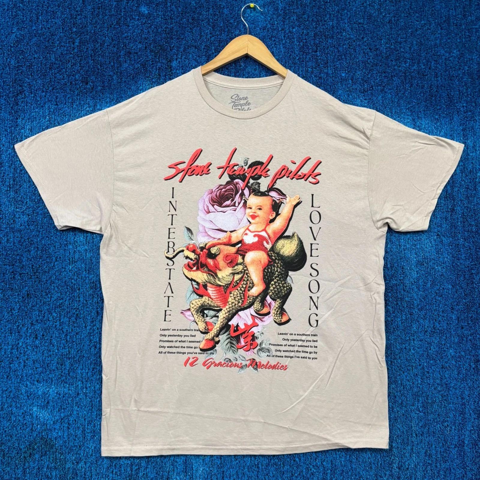 

Stone Temple Pilots Purple Album Cover Grunge Band Tee XL S