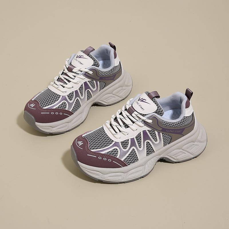 

Dad shoes women s shoes 2025 new popular autumn breathable versatile little white shoes heightened platform casual sports shoes 35