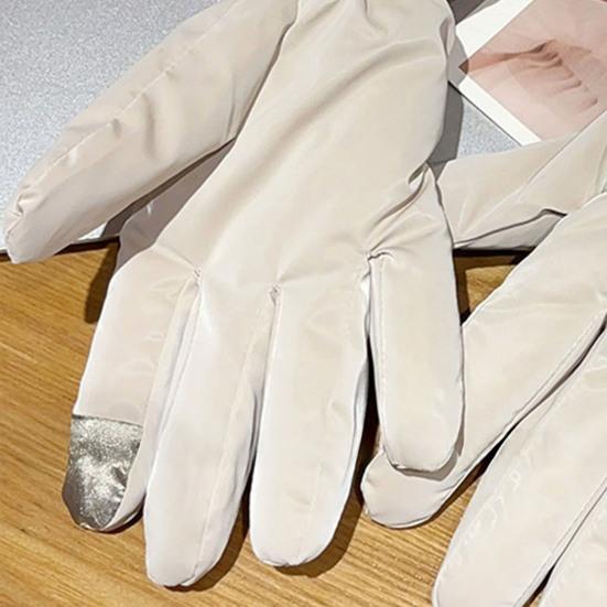 Winter Touch Screen Cycling Gloves For Women Thick Windproof Ski Snow Mittens