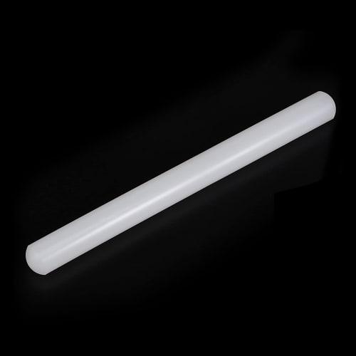uxcell Fondant Rolling Pin, 33cm x 2.5cm, PP Plastic Non-Stick Fondant Roller, Dough Roller, Kitchen Decorating Tool for Fondant, Cookies, Pastries, P