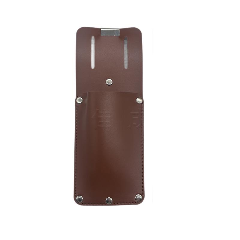 Leather Utility Knife Waist Bag with Belt Loop