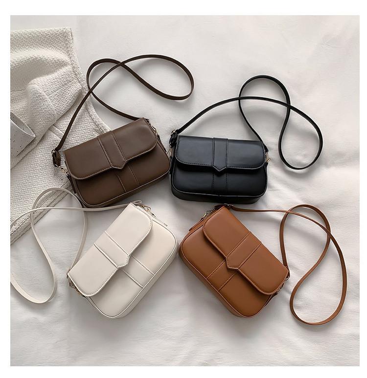 Einfache Umhängetasche 2023 Frühling Neue Mode Koreanische Tasche Street Trend PU-Material