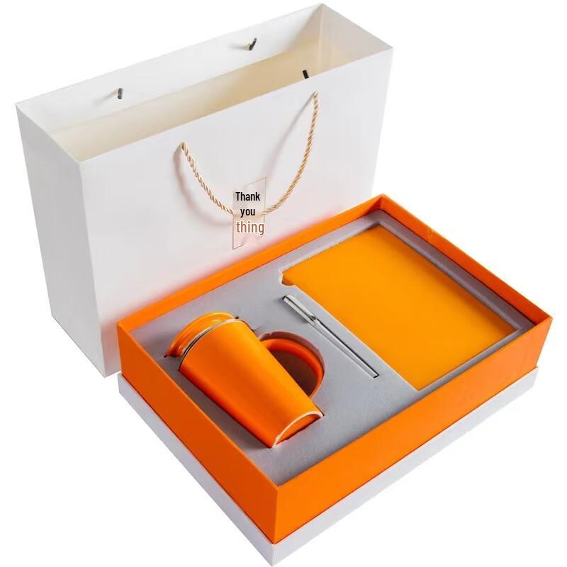 HaoKu Ceramic Office Mug Gift Set