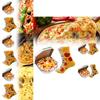 Lustige und farbenfrohe Pizza-Socken-Geschenkbox für Männer und Frauen mit kreativen Designs