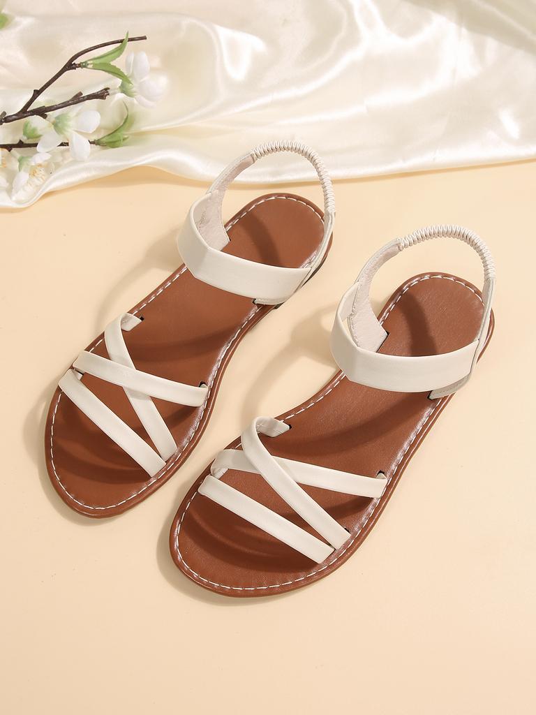 Large Size 22 New Sandals Flats European and American Sandals Roman Shoes Beach Shoes
