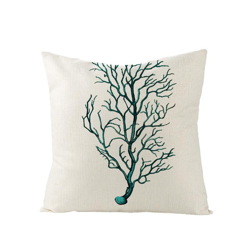 

Дом Морская Жизнь Полиэстер Наволочка с Принтом Комбинация Автомобильная Подушка Наволочка 45 * 45Cm (excluding pillow core)