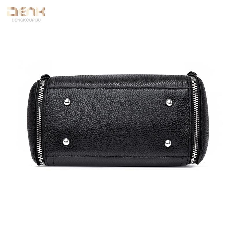 Bag women's new leather women's bag design sense large capacity Korean version portable messenger bag