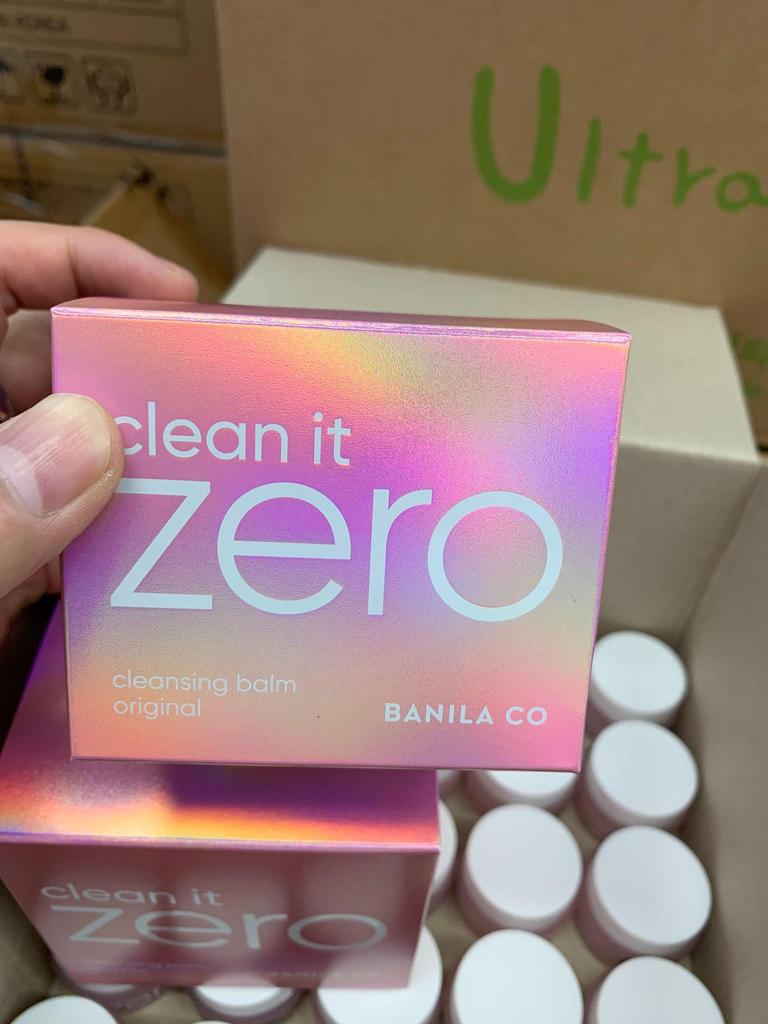 Banila Co Clean It Zero Bálsamo de Limpeza, Autêntico Coreano, para Rosto, Olhos e Lábios. Disponível em Tamanhos Completos e de Viagem.
