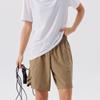 Men's Summer Quick-Dry Athletic Shorts: Breathable, Ice-Feel, Five-Point Length for Running, Fitness, and Basketball.