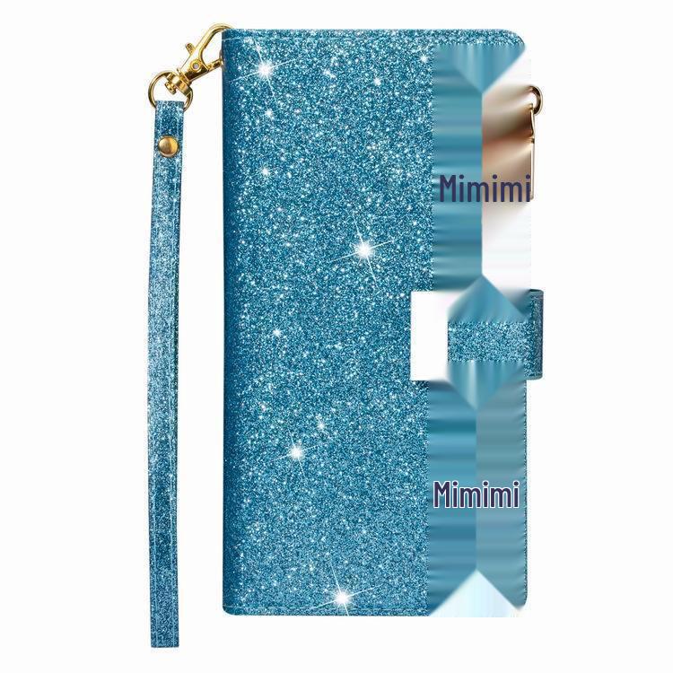 Redmi Note 9 Pro/K30/8A Leather Wallet Case with Laser Engraved Nine Card Slots