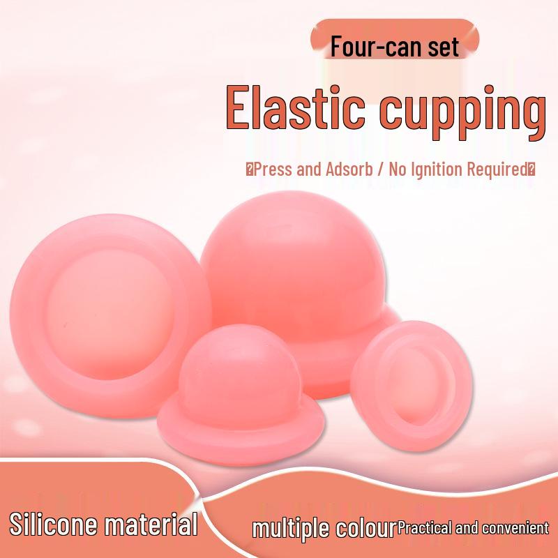 Enhanced Silicone Gourd Cupping Device for Deep Tissue Massage and Moisture Absorption