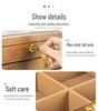 Mid-Century Solid Wood Jewelry Box with Lock: Multi-Layer Storage and Velvet Interior
