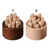 Holz ätherisches Öl Diffusor Feuerlos Langsam flüchtig Aromatherapie Inhalator Langanhaltender Blumenduft Holz Diffusor