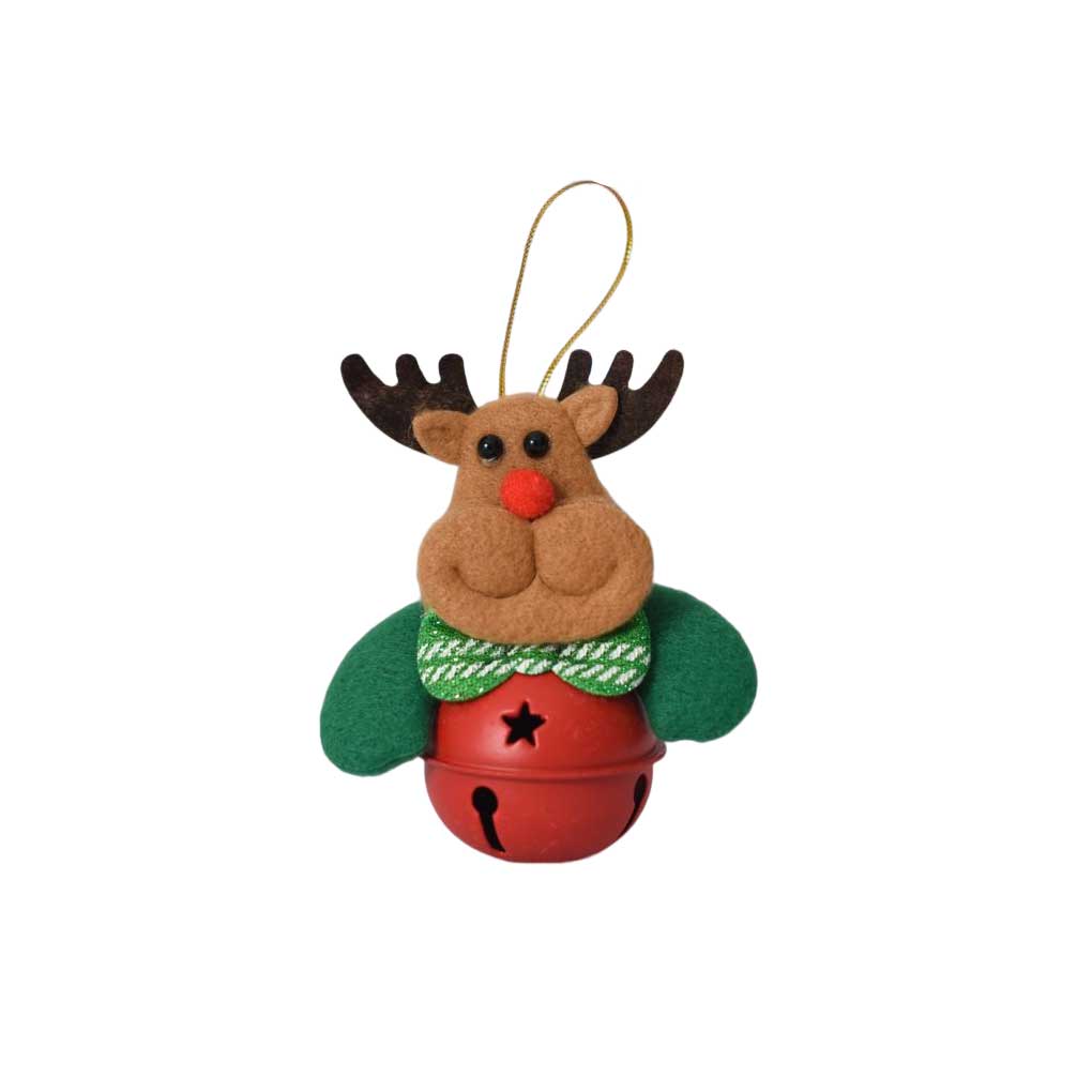 Campana per albero di Natale, pendente decorativo natalizio, ornamento fai da te, decorazione per esterni, porta d'ingresso, bar, fotografia