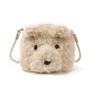 Cute Puppy Crossbody Bag New Autumn/winter Soft Children Coin Purse Fashionable Cartoon Casual Bag Korean Style Women Phone Bags