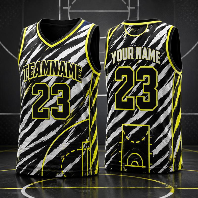 Fashion Trendy Basketball Jersey For Men Free Custom Name Team Name Number Sports Tank Tops Loose Quick Dry Outdoor Vest