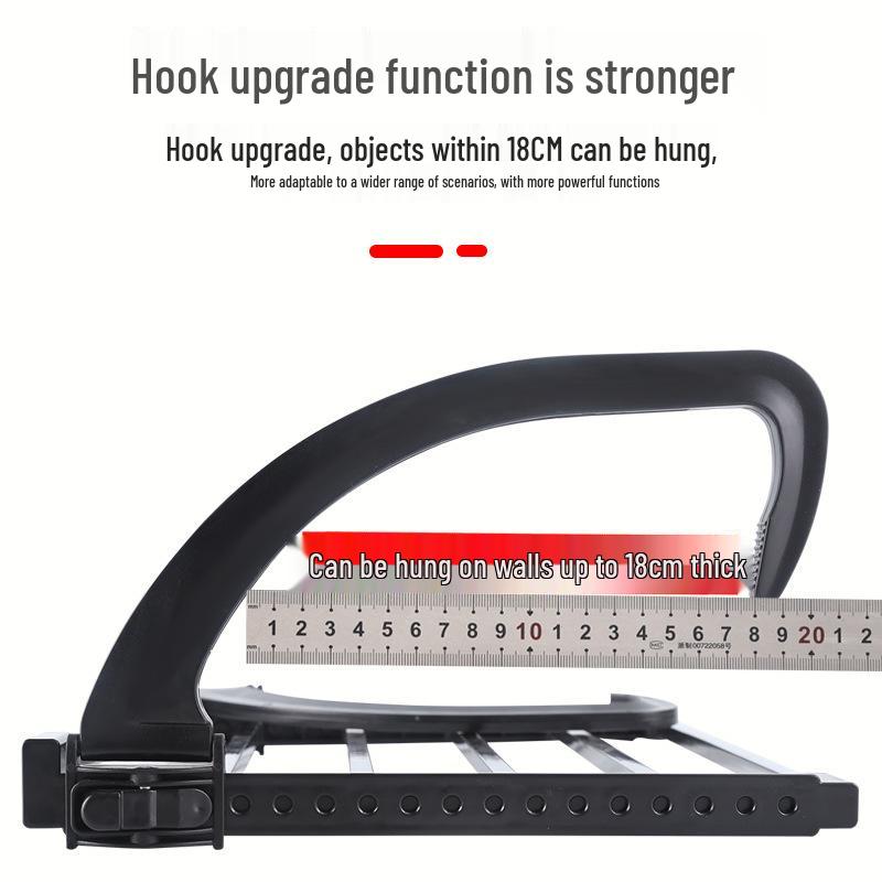 Retractable Multifunctional Windowsill & Radiator Drying Rack for Clothes and Shoes