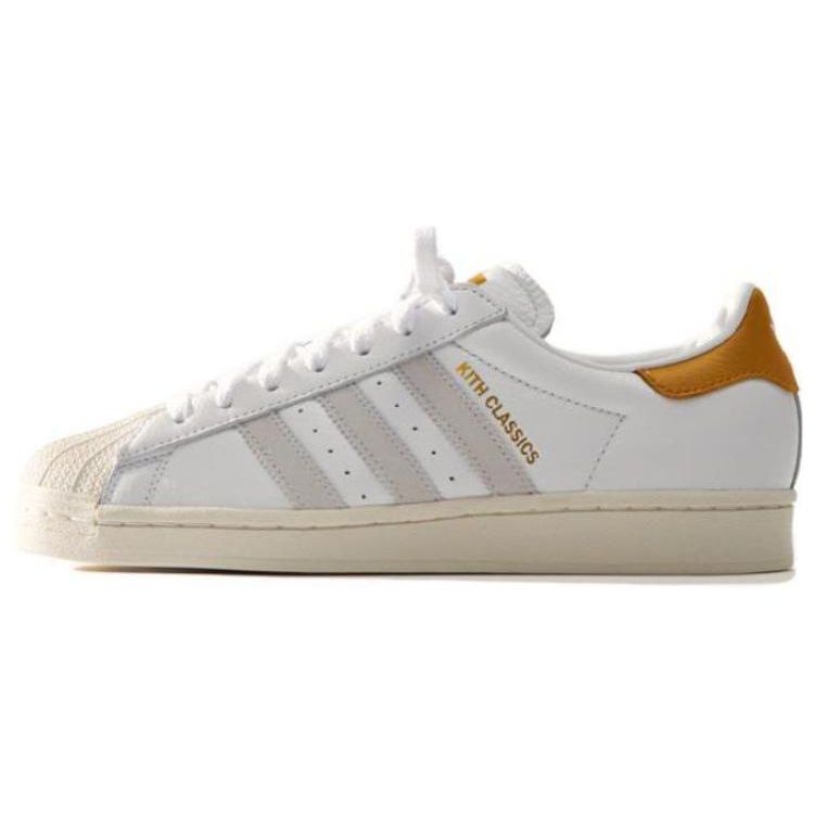 

Kith x adidas Superstar Classics Program - Манго Чоловічі Кросівки Біле Взуття-Біле Молочно-Білий IE4798 37⅓