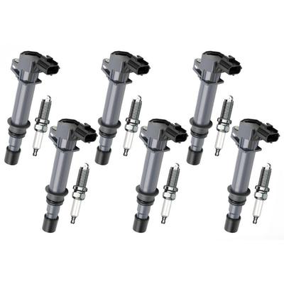 6PCS 56028138AF For Dodge Durango 2003-2009 Nitro STX V6 2007 Jeep Grand Cherokee 2 3 Commander Ignition Coil 56028138AB