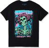 Flytande blå unisex-vuxen standard Grateful Dead Gd Bertha Blacklight T-shirt