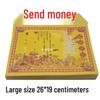 Yellow Memorial Paper Money & Ingots for October 1st Festive Grave Sweeping